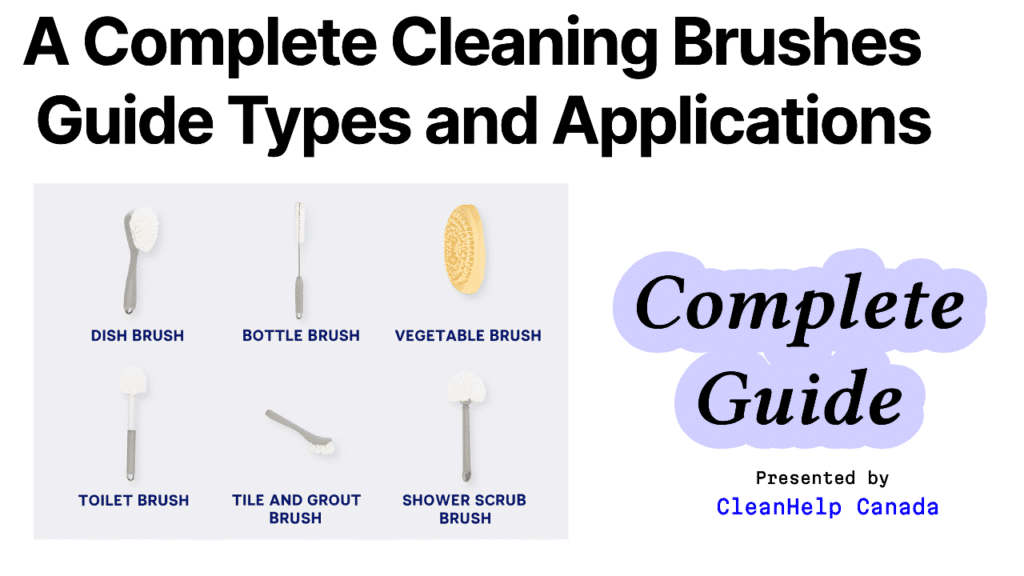 Cleaning brushes guide