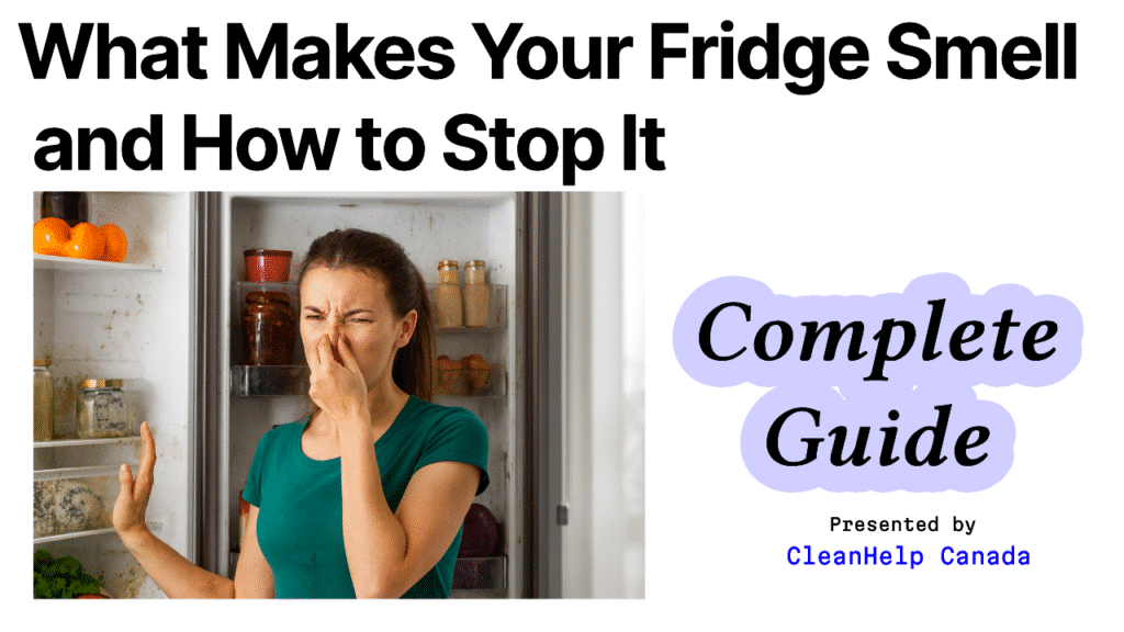 remove fridge odors