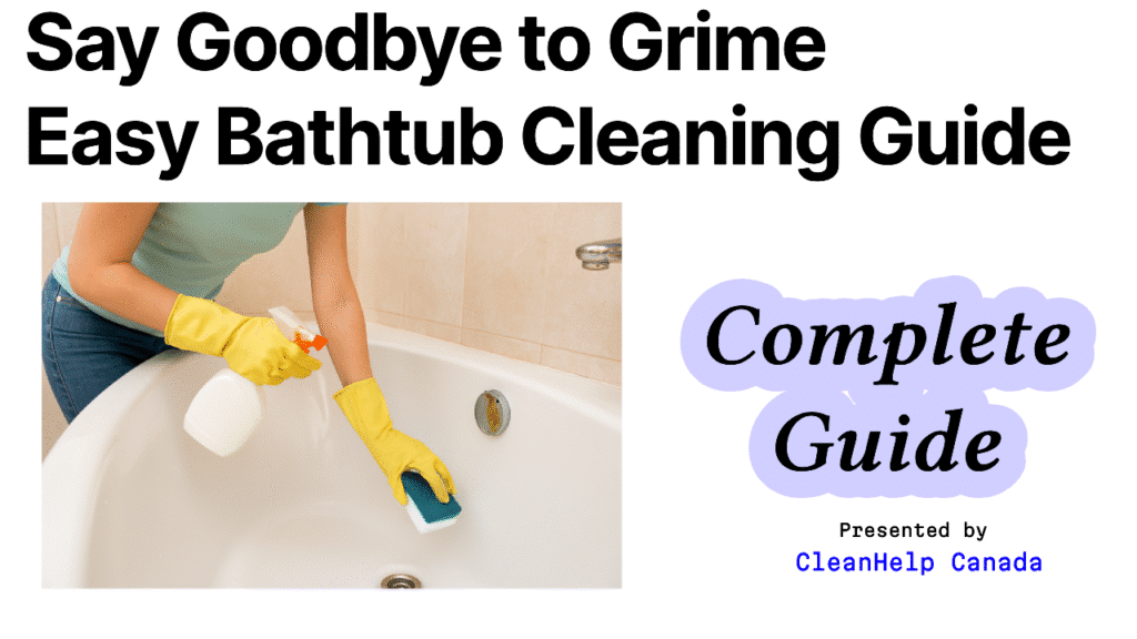 bathtub cleaning