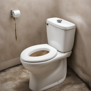 toilet cleaning hard water stain