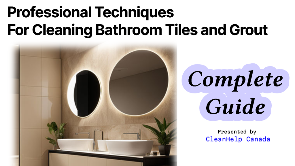 Cleaning Bathroom Tiles and Grout