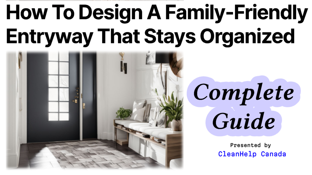 family-friendly entryway