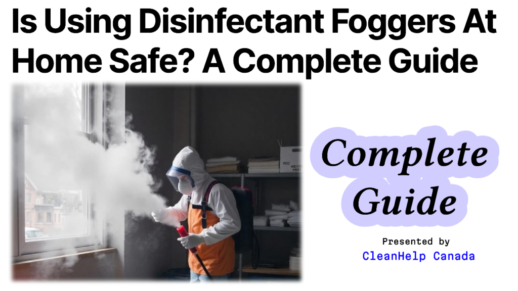 Disinfectant Foggers