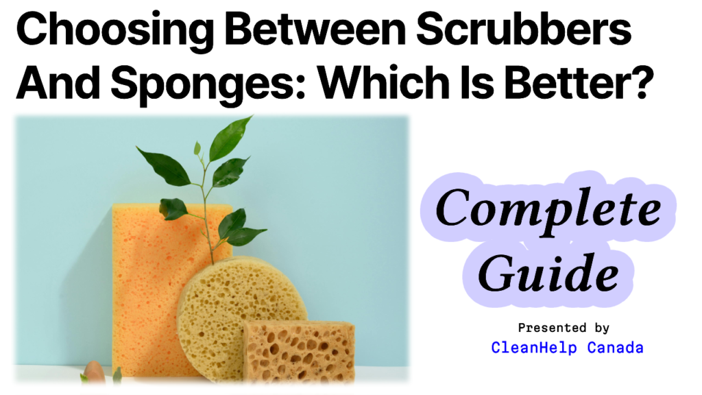 Scrubbers or Sponges