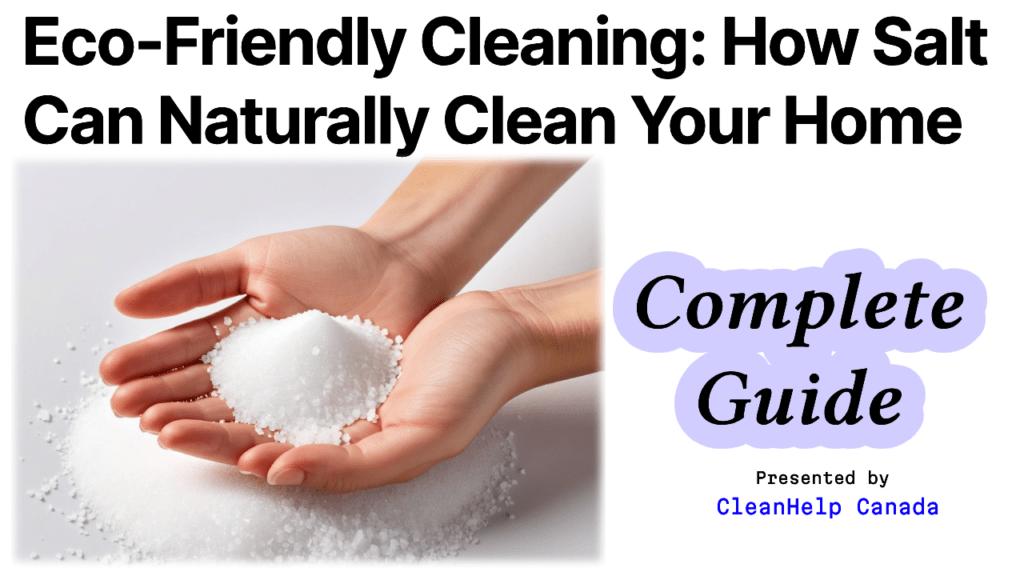 Blog Image for Eco-Friendly Cleaning by CleanHelp Canada