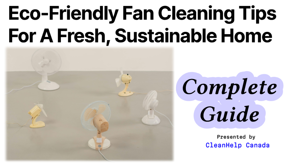 Eco-Friendly Fan Cleaning