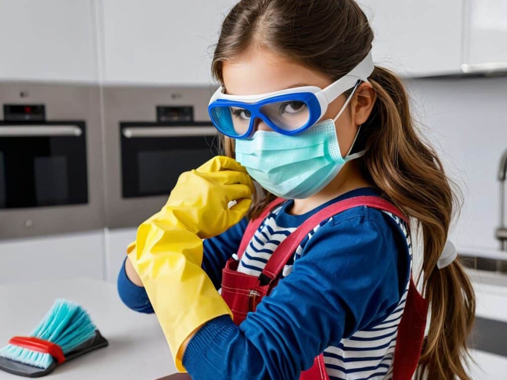 Cleaning with Bleach