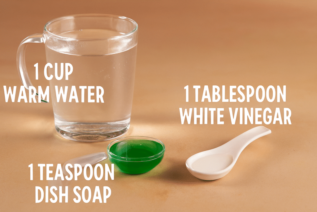DIY Cleaning Solution to Remove Coffee Stains