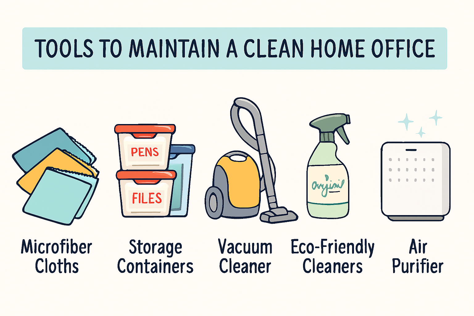 tools for home office | CleanHelp Canada Tools to Clean Home Office